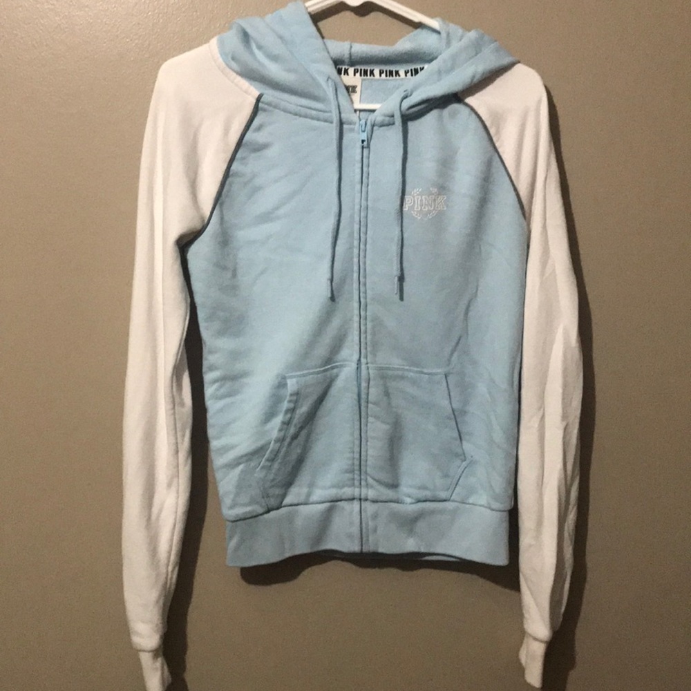 VS Pink zip up jacket